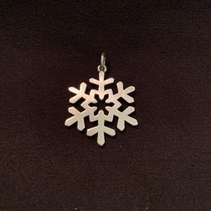 James Avery Snowflake Pendant RETIRED